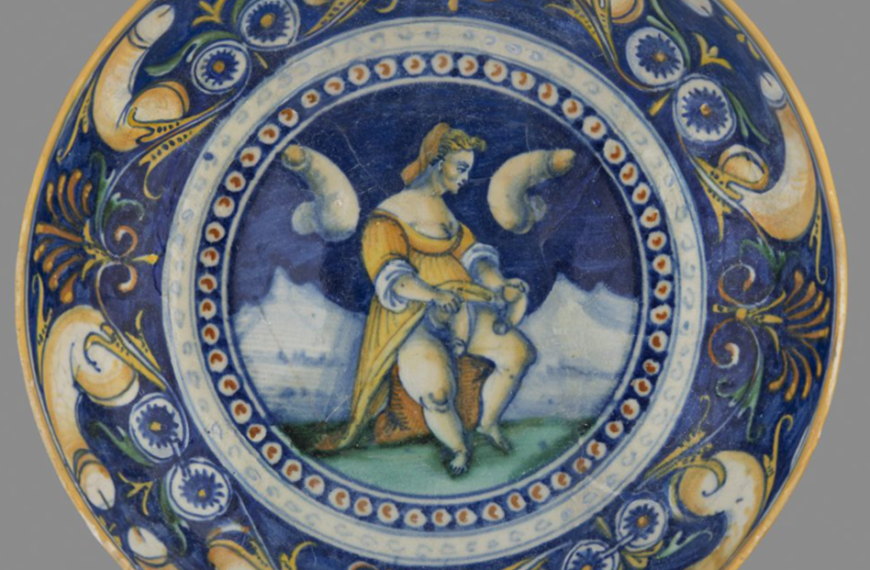 Tra l’erotico e il faceto: un soggetto “favoloso” per la maiolica istoriata del Cinquecento